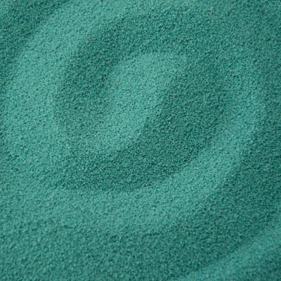 Кварцевый песок 1 кг, цвет бирюзовый фракция 03-0,7