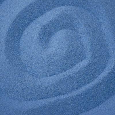 Кварцевый песок 1 кг, цвет голубой фракция 0,3-0,7