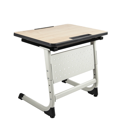 PU Стол ученический «Оптима» 1 — местный ПЕРФО экран, регулируемый 3 - 5 группа, клен танзай 22 мм