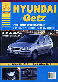Hyundai Getz ч/б. рук. по рем. (БД1.3, 1.6) (с 2002г.) 