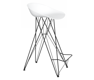 Стул барный SHT-ST19/S66 белый