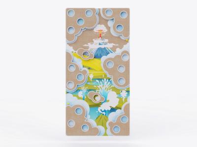 Скалодром для детей «Вулканы и гейзеры Камчатки» из серии «Моя Россия»