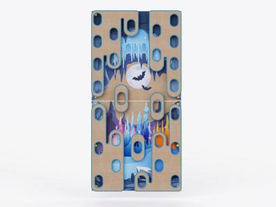 Скалодром для детей «Кунгурская пещера на Урале» из серии «Моя Россия»