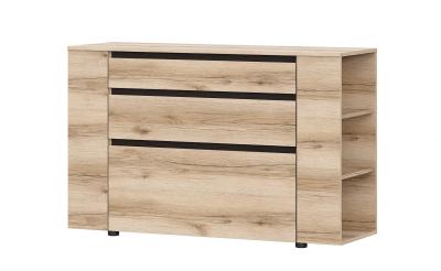 МС "Берген" Комод (Дуб Венге/Дуб Делано) серия 3