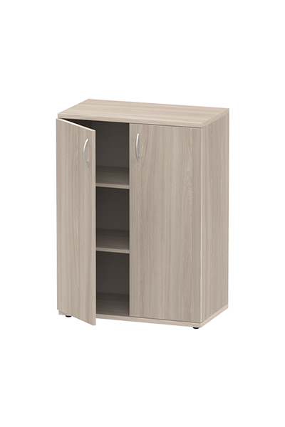 Шкаф с полками на 3 отделения ясень