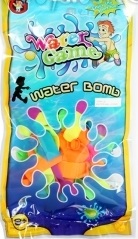 Водяные бомбочки, в пакете (шарики 100 шт., аксессуары)  арт. YG09U 