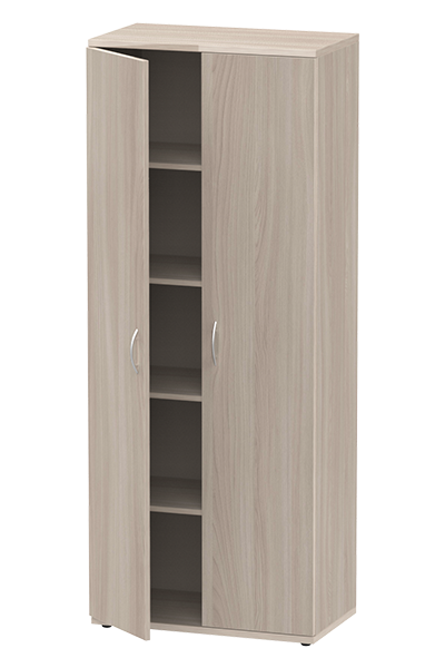 Шкаф с полками на 5 отделений ясень