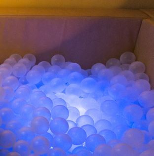 Шарики для сухого бассейна прозрачные