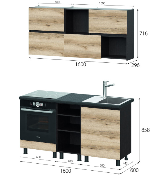 Берген 4/ 1,6 м