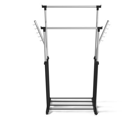 Вешалка гардеробная SHT-WR7 на колесиках