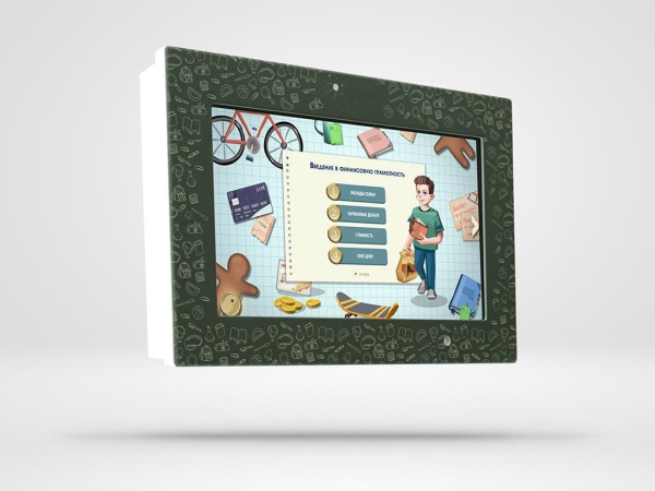 Сенсорная панель «Финансовая грамотность» для школ 32