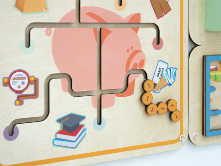 «Финансовая грамотность» - Дидактическая настенная панель