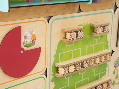 Дидактическая настенная панель «Семейные ценности »