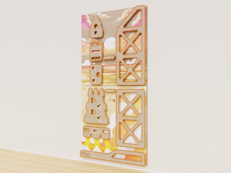 Скалодром для детей «Космодром Плесецк» из серии «Моя Россия»