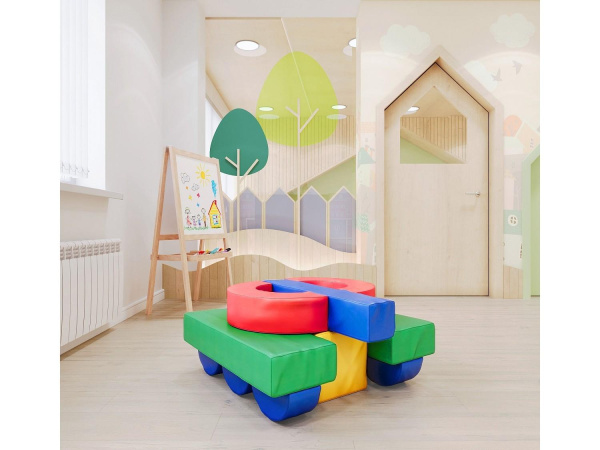 Мягкий игровой комплекс «Танк»