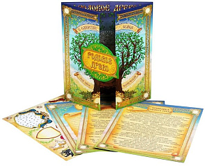 Геральдический альбом "Родовое дерево" с наклейками, 25 х 30см 155732 