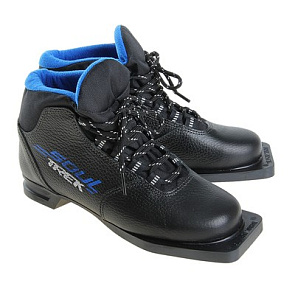 Ботинки лыжные ТРЕК Soul НК NN75 (черный, лого синий) (р. 38) 885285 782984 