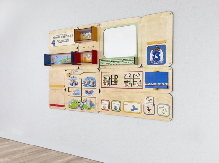 «Край северный, родной. ЯНАО» - Дидактическая настенная панель