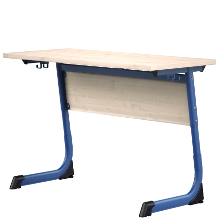 Стол ученический «Оптима» LITE 2 — местный, регулируемый 3 - 5 группа, клен танзай 22 мм 
