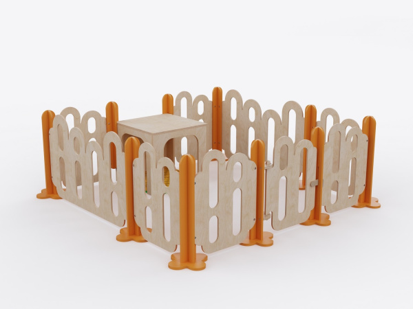 Модульный игровой манеж из коллекции «НЕГА» №1 (малый)