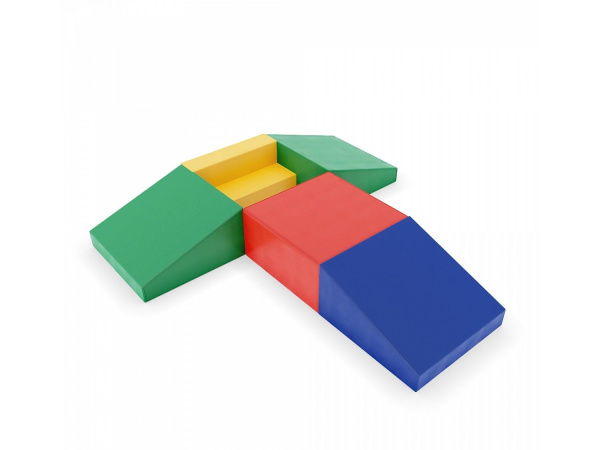 Мягкий игровой комплекс «Звездолет» синий