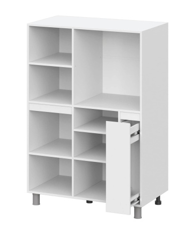 КГ "Одри" Тумба многофункциональная 1,0м 10ш1 серия 2