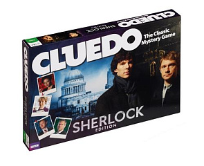 Настольная игра "Клуедо Шерлок Холмс" - CLUEDO SHERLOCK RUSSIA" 