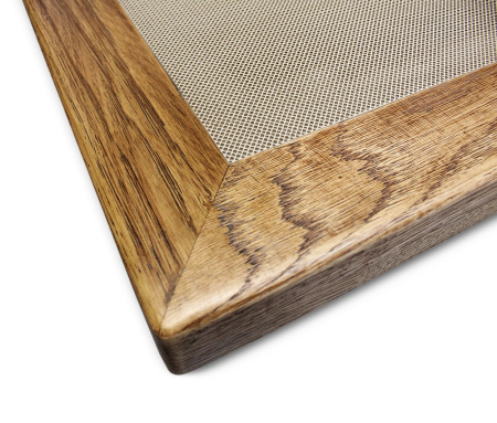 Столик журнальный SHT-TU37/ДУБ/КЕРАМИКА 60/60