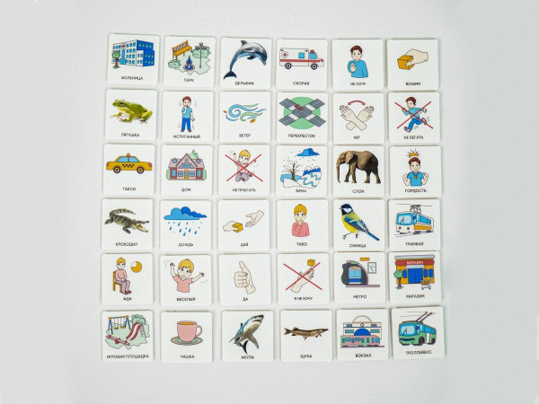 Набор карточек PECS/ПЭКС 880 шт. (расширенный)