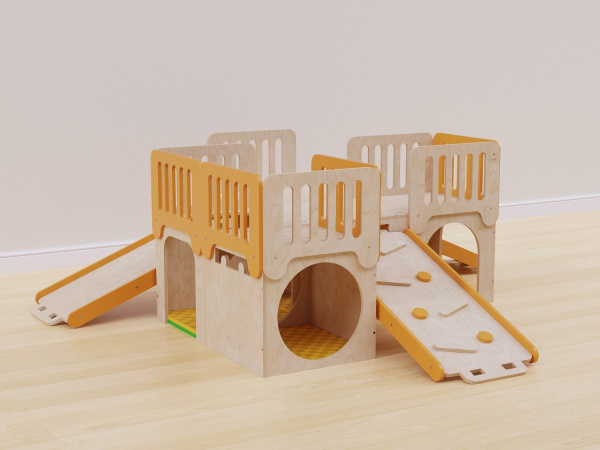 Спортивно-игровой комплекс «Озорное детство» (средний)