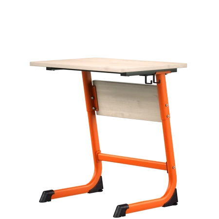 Стол ученический «Оптима» 1 — местный, регулируемый 5-7 группа, клен танзай 22 мм