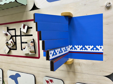 «Край северный, родной. ЯНАО» - Дидактическая настенная панель