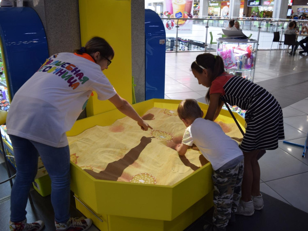 Интерактивная песочница для детей «Алмаз»