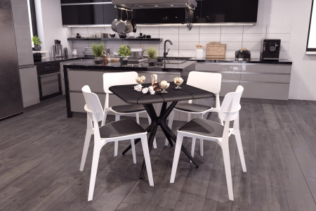 Пластиковый стол SHT-TU30/TT30 83/83 черный