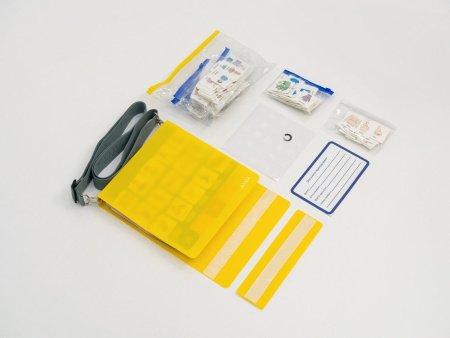 Коммуникативная книга с карточками PECS/ПЭКС (Большая) желтая