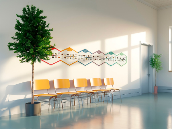 «Стендум История: Лента времени» - набор информационно-методических панелей (6 шт.)