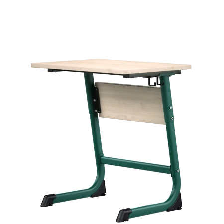 Стол ученический «Оптима» 1 — местный, регулируемый 5-7 группа, клен танзай 22 мм