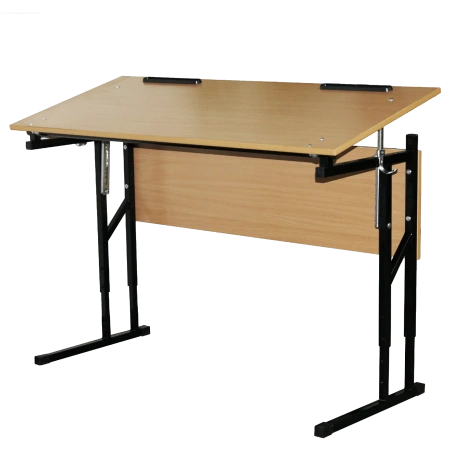 СТОЛ «БЮДЖЕТ» 2-М С НАКЛОНОМ СТОЛЕШНИЦЫ ростовая группа 3-5