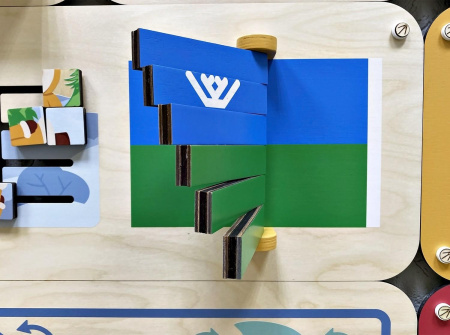 «Край северный, родной. ХМАО» - Дидактическая настенная панель