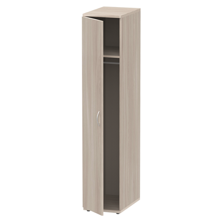 Шкаф-гардероб глубокий, левый ясень