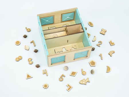 Тактильный развивающий комплект «Тайничок»