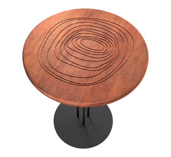 Столик журнальный SHT-CT44-3/H43