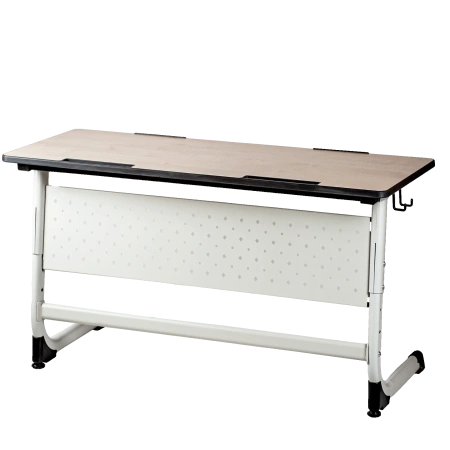 PU Стол ученический с НАКЛОНОМ СТОЛЕШНИЦЫ «Оптима» 2 — ПЕРФО, регулируемый 