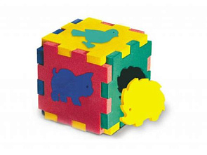 Конструктор "Кубик с животными"  45403 