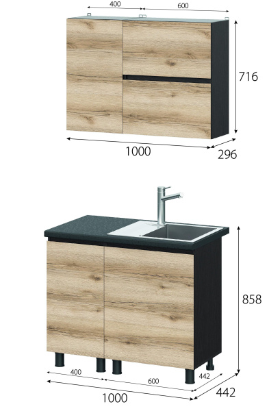 Берген 3/ 1,0 м