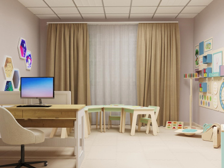 Комплект оборудования для универсального кабинета Логопеда и Психолога 20 м2