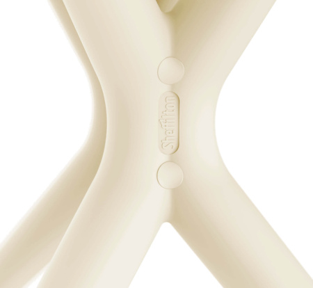 Пластиковый стол SHT-TU30/TT30 83/83 бежевый