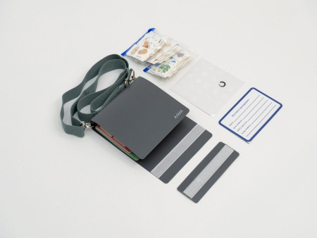 Коммуникативная книга с карточками PECS/ПЭКС (Большая) серый