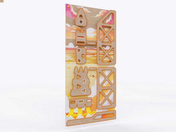 Скалодром для детей «Космодром Плесецк» из серии «Моя Россия»