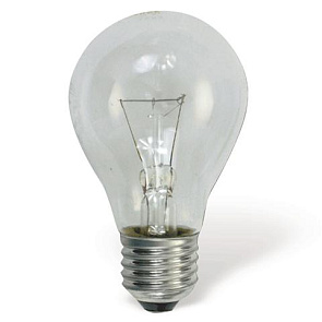 Лампа накаливания Classic A CL E27, 60Вт, грушевидная, проз.,колба d=60мм 